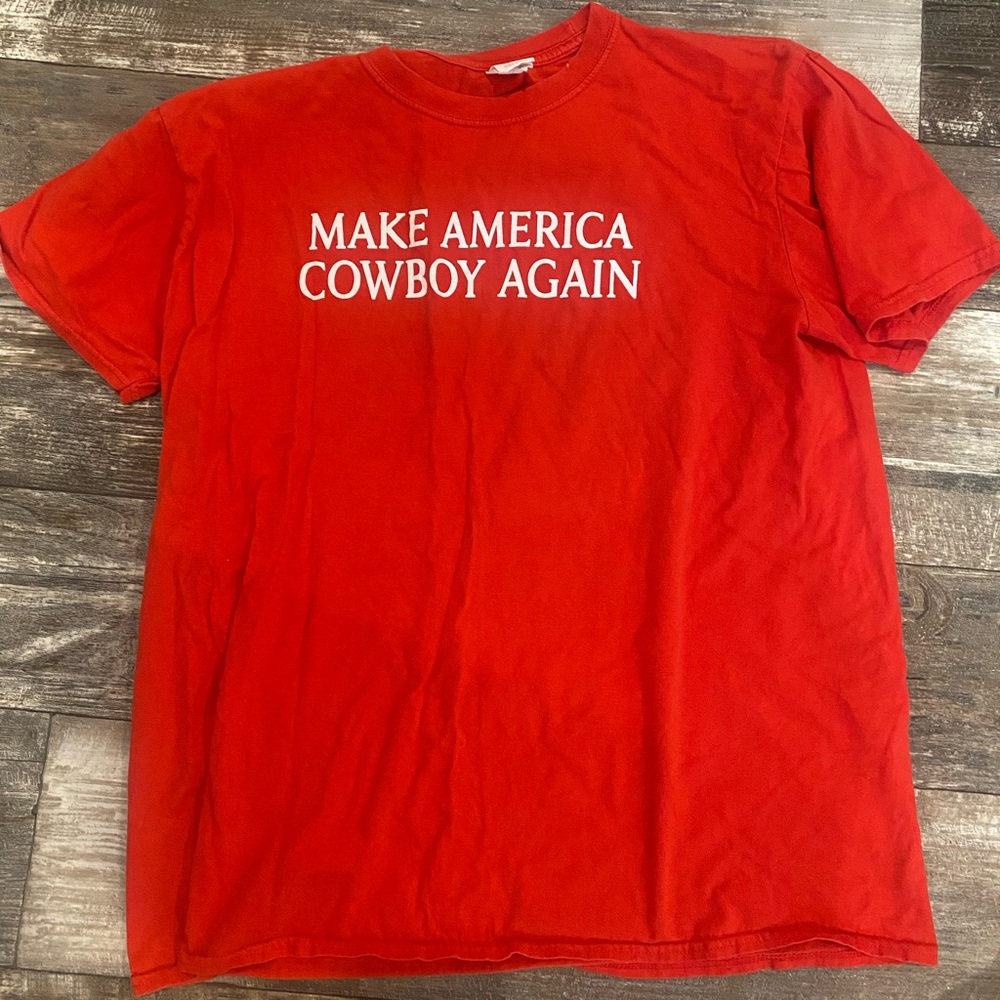 mens cowboy tshirt